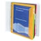 C-Line Products Binder Pocket with Writeon Index Tabs, Assorted, 8 12 x 11, 5ST Set of 12 ST, 60PK 06650-BX - alternate 1
